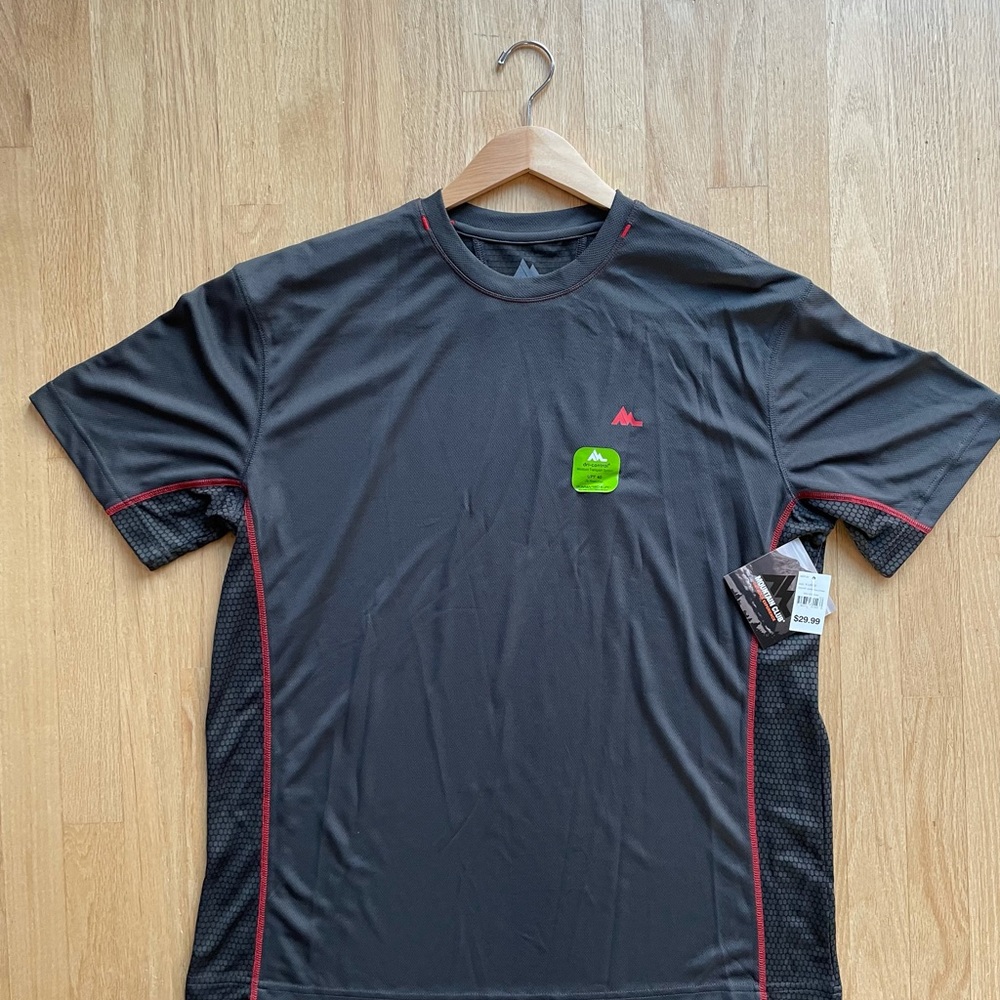 Mens Gray Workout Tee Size XL NWT - Picture 8 of 8